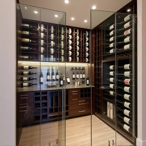 custom glass wine room toledo,custom glass wine room designs,glass types for wine rooms