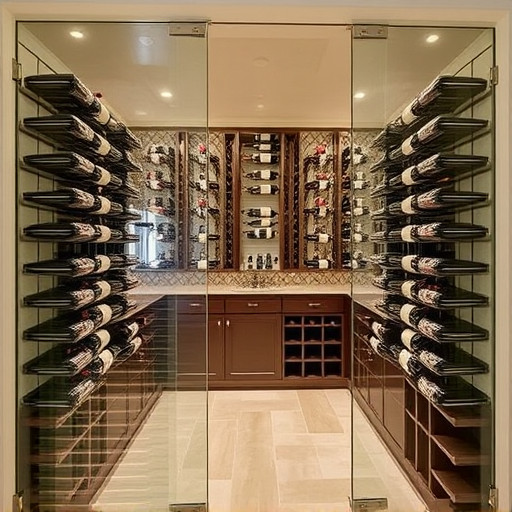 custom glass wine room toledo,custom glass wine room designs,glass types for wine rooms