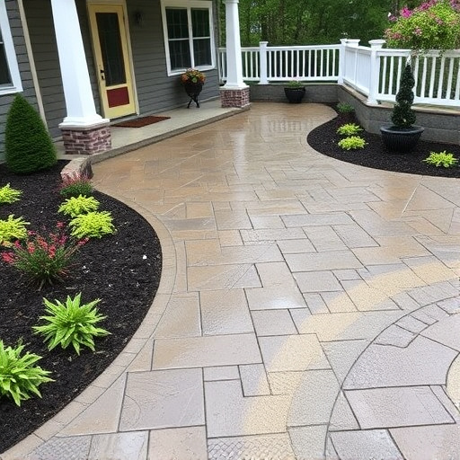 Decorative concrete techniques Oak Harbor Ohio,Benefits of decorative concrete,Stamped decorative concrete