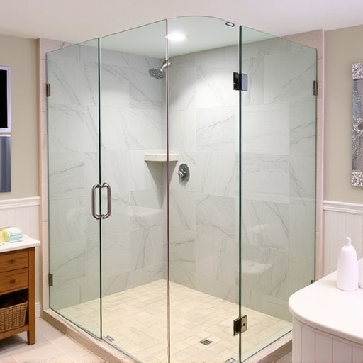 custom glass for modern bathrooms toledo,frameless shower doors,glass shower enclosures