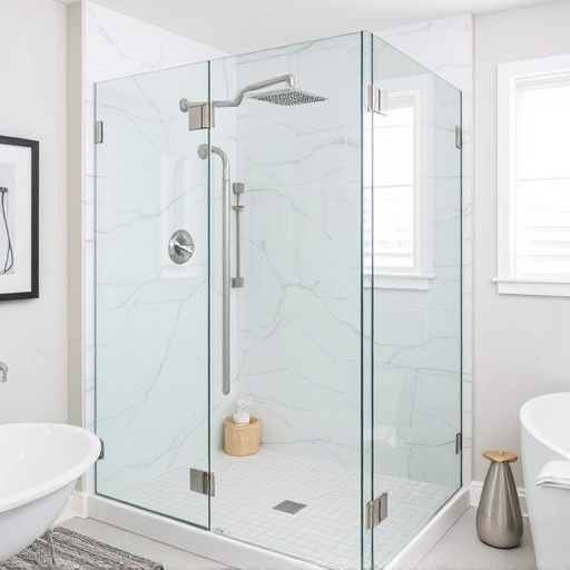 custom glass for modern bathrooms toledo,frameless shower doors,glass shower enclosures