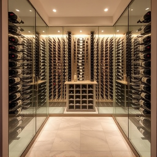 custom glass wine room toledo,custom glass wine room designs,glass types for wine rooms