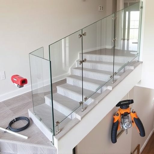 modern glass railings installation toledo,modern glass railings installation guide,tools needed for glass railing installation