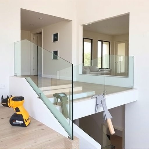 modern glass railings installation toledo,modern glass railings installation guide,tools needed for glass railing installation